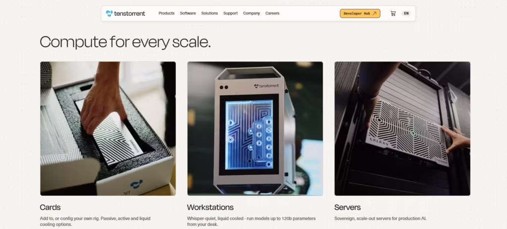 Tenstorrent AI chips