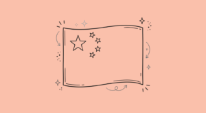 China's flag
