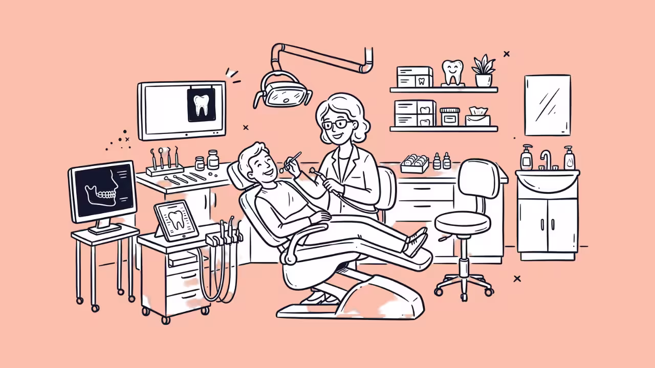 A dentist's office