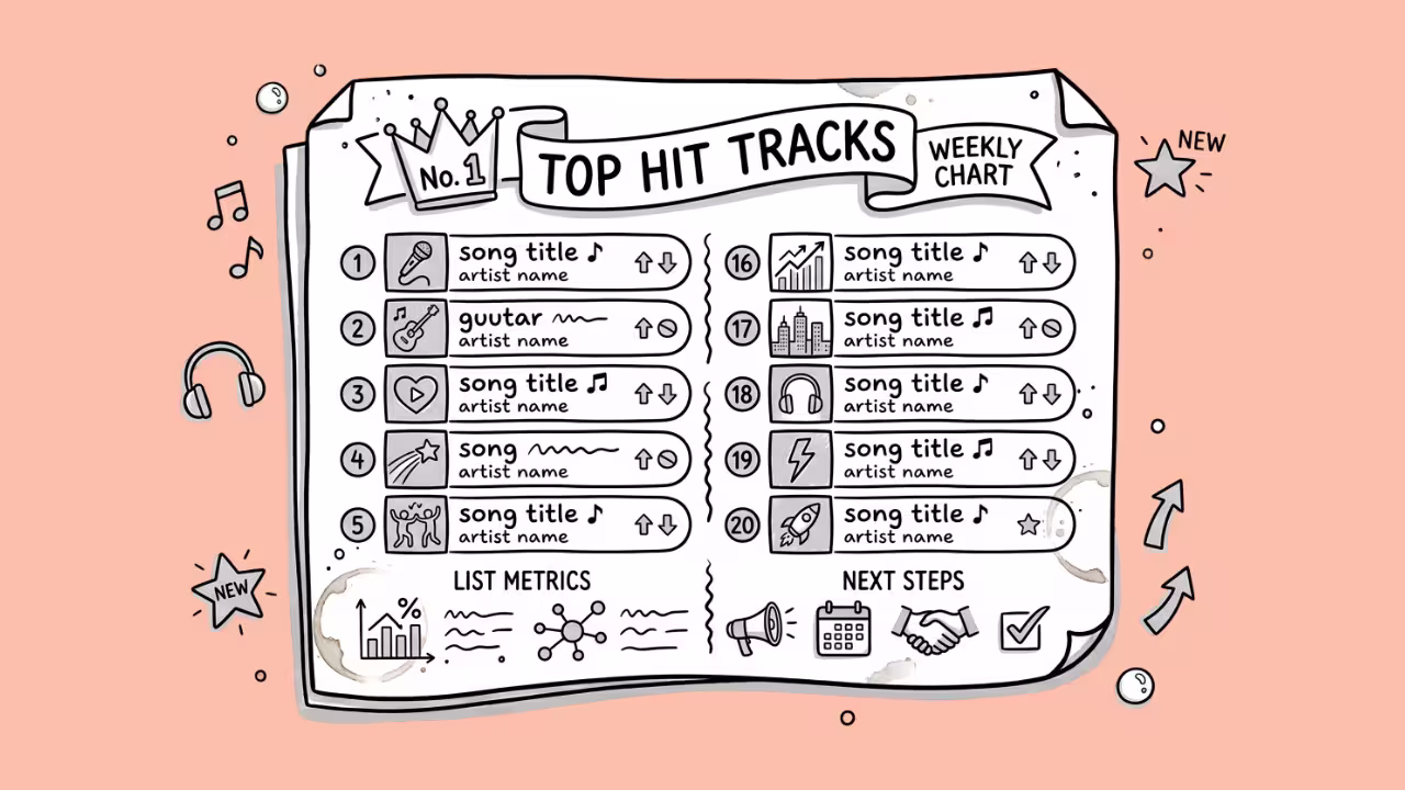 A music chart